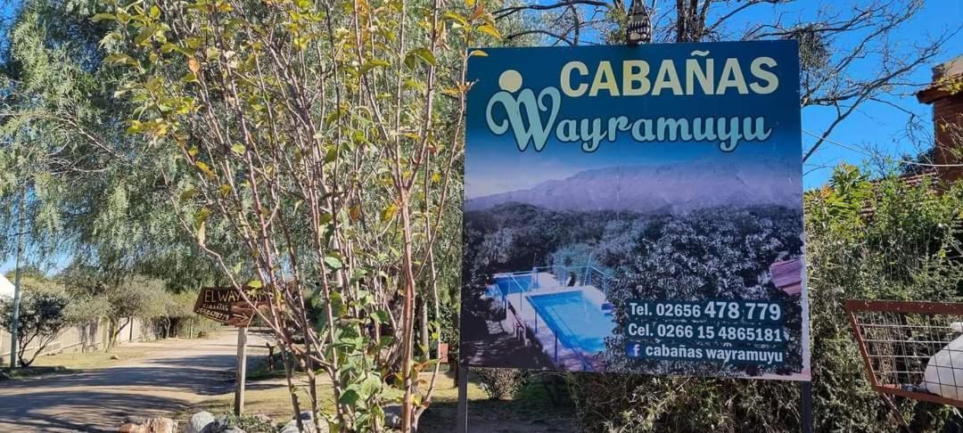 Cabanas Wayramuyu Villa de Merlo Екстер'єр фото